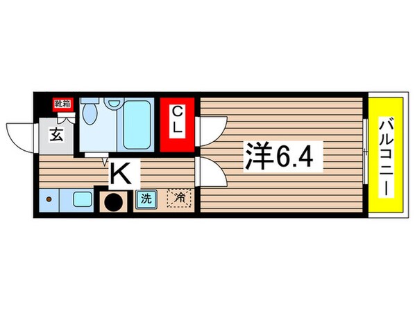 あけぼの巌ビルの物件間取画像